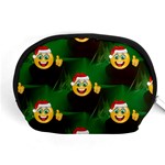 santa Emoji Christmas Accessory Pouch (Medium)