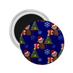 Christmas Monkey emoji 2.25  Magnet