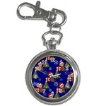 Christmas Monkey emoji Key Chain Watch