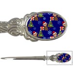 Christmas Monkey emoji Letter Opener