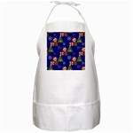 Christmas Monkey emoji BBQ Apron