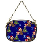 Christmas Monkey emoji Chain Purse (One Side)