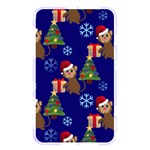 Christmas Monkey emoji Memory Card Reader (Rectangular)