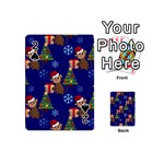 Christmas Monkey emoji Playing Cards 54 (Mini)