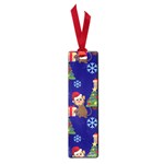 Christmas Monkey emoji Small Book Mark