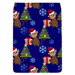 Christmas Monkey emoji Removable Flap Cover (S)