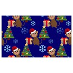 Christmas Monkey emoji Samsung Note 4 Hardshell Back Case