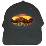 hipster Burger Black Cap