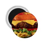 hipster Burger 2.25  Magnet