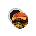 hipster Burger 1.75  Magnet