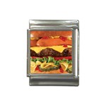 hipster Burger Italian Charm (13mm)