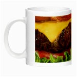 hipster Burger Night Luminous Mug