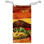 hipster Burger Jewelry Bag