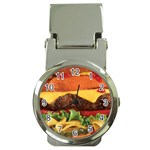 hipster Burger Money Clip Watch