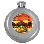 hipster Burger Hip Flask (5 oz)