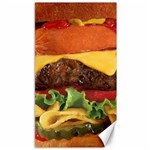 hipster Burger Canvas 40  x 72 