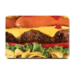 hipster Burger Small Doormat