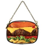 hipster Burger Chain Purse (One Side)