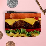 hipster Burger Mini Coin Purse