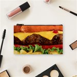 hipster Burger Cosmetic Bag (Small)