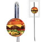 hipster Burger Book Mark