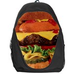 hipster Burger Backpack Bag