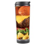 hipster Burger Travel Tumbler