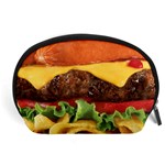 hipster Burger Accessory Pouch (Large)