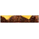 hipster Burger Flano Scarf (Large)