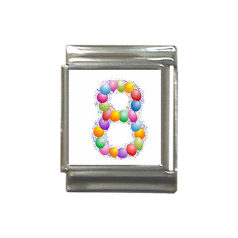 8 Italian Charm (13mm) from ArtsNow.com Front