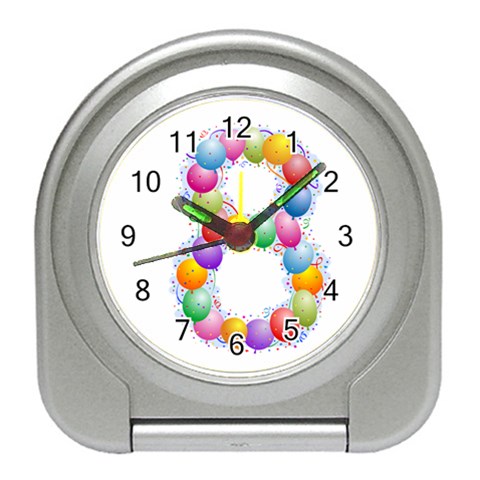 8 Travel Alarm Clock from ArtsNow.com Front