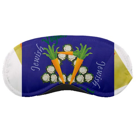 Vegan Jewish Star Sleeping Mask from ArtsNow.com Front