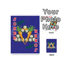 Vegan Jewish Star Playing Cards 54 (Mini) from ArtsNow.com Front - Joker2