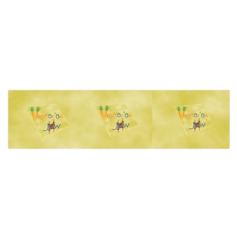 Vegan Jstar BG_12_7_2015 Satin Scarf (Oblong) from ArtsNow.com Front