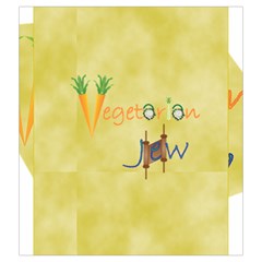 Vegan Jstar BG_12_7_2015 Drawstring Pouch (XXL) from ArtsNow.com Front