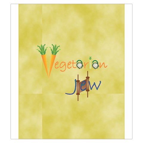 Vegan Jstar BG_12_7_2015 Drawstring Pouch (XXL) from ArtsNow.com Back