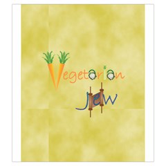 Vegan Jstar BG_12_7_2015 Drawstring Pouch (XXL) from ArtsNow.com Back