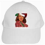 Xmas Norma Jean White Cap