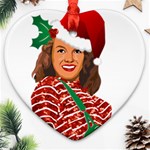 Xmas Norma Jean Ornament (Heart)