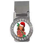 Xmas Norma Jean Money Clip (CZ)