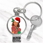 Xmas Norma Jean Nail Clippers Key Chain