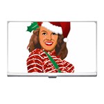 Xmas Norma Jean Business Card Holder