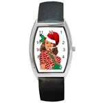 Xmas Norma Jean Barrel Style Metal Watch