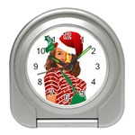 Xmas Norma Jean Travel Alarm Clock