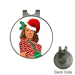 Xmas Norma Jean Golf Ball Marker Hat Clip