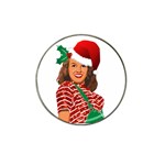 Xmas Norma Jean Hat Clip Ball Marker