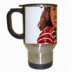 Xmas Norma Jean Travel Mug (White)