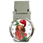 Xmas Norma Jean Money Clip Watch