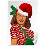 Xmas Norma Jean Canvas 24  x 36 