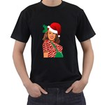 Xmas Norma Jean Men s T-Shirt (Black)